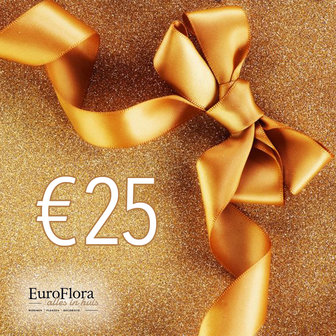 Geschenkbon EuroFlora € 25