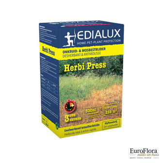 Edialux | Herbi Press | Onkruid- en Mosbestrijder | 500 ml