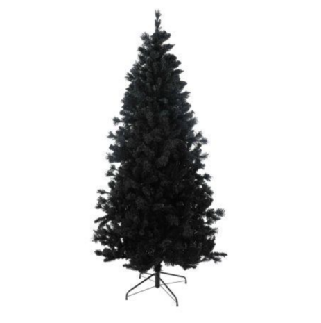 A Perfect Christmas • Kunstkerstboom • Teddy Black Flocked • 31HTEDBLF210 • 210 cm hoog • Zwart